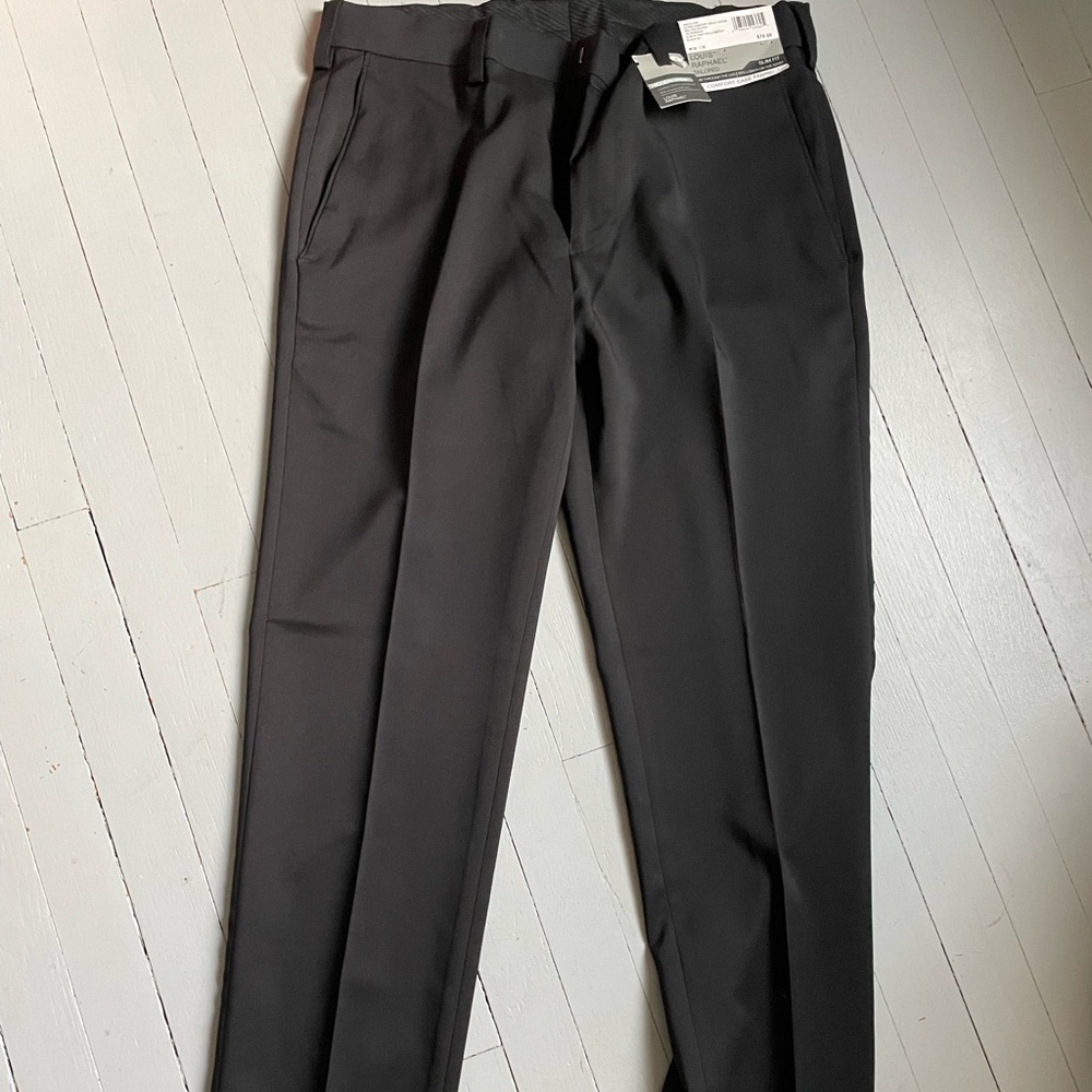 Black Louis Raphael dress pants NWT
